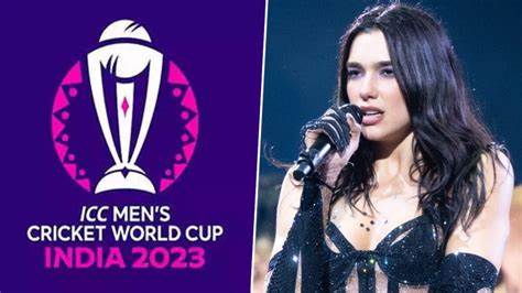 ODI World Cup 2023 with Dua Lipa